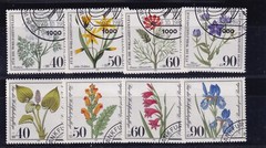 Berlin used 629-32 & 650-3 SC B171-4 & B182-5 Flowers