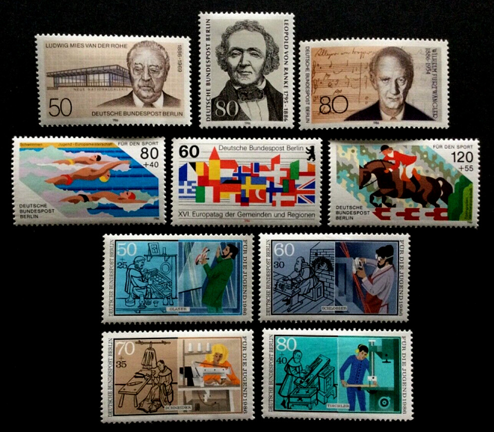 1986 Germany Berlin & Sports & Youth In Industry MLH