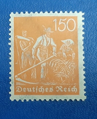 Germany Stamp Deutsches Reich 150 Pfennig 1921 Mi. Nr. 189 WZ2 (22529)