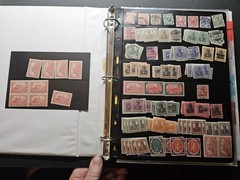 1800-1900 Germany & Colonies Stamp Collection Album Mixed Used & Mint Blocks