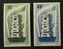 Travelstamps: Germany Stamps Scott #748-749 EUROPA Mint MNH OG