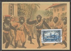 ✔️ Deutsches Reich Colonies 1910 German New Guinea RARE POSTCARD – REPRODUCTION