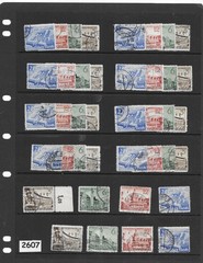 Wholesale! 10 X Full Stamp sets 1940 Leipzig Fair Sc 494 – 497 Germany #2607