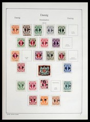 GERMANY Territories 1920-1957 Danzig Memel Saar Stamp Collection