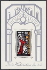 Germany 1977 : Christmas – Good Very Fine MNH Sheet