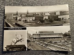 Dresden, Picture Post Card 1977 Year