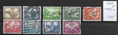 GERMANY @ 3th Reich Year 1933 Good Used Set Wagner €500 .00 NICE PRICED @ Ger.92