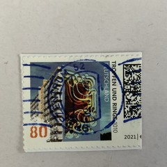 8 Germany stamps~2020-2021~digitaler wandel+Wickie+Jewish life 1700+Christmas