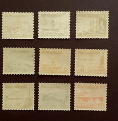 1937 REICH BOAT SHIP CHARITY SET VF MNH GERMANY DEUTSCHLAND