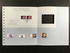 GERMAN POST ART-EDITION 2013/16 RICHARD WAGNER MUSIC COMPOSER OPERA