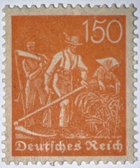 Travelstamps: 1922 Germany DR Deutsches Reich 150pf Stamp Scott #175 MNH OG