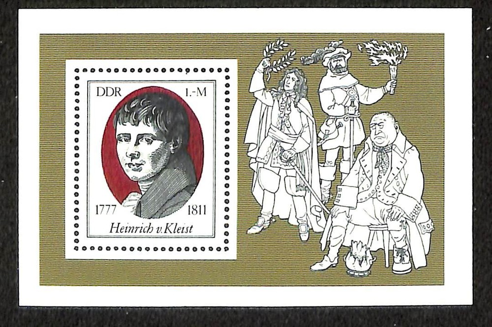 Germany – DDR, Postage Stamp, #1855 Mint NH, 1977 von Kleist (BA)