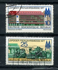 Germany – DDR : Leipzig spring fair set from 1977 – used