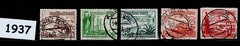 Stamp collection 1936-37-38-39-1940 Germany Winter relief Charity fund #2904