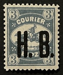 Travelstamps: Germany Hamburg Leipzig Local Post Stamp Motorcycle Carrier MNH OG