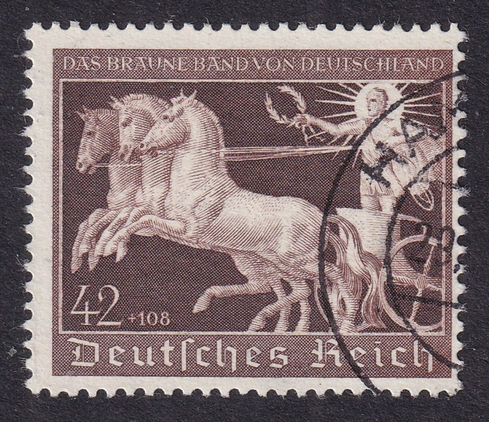 GERMANY 1940 Brown Ribbon SG 735 Used (CV £44)
