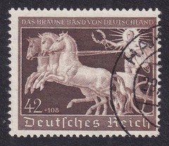 GERMANY 1940 Brown Ribbon SG 735 Used (CV £44)