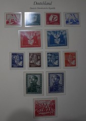 DDR COLLECTION 1949-1990 COMPLETE MNH IN 4 HINGELESS ALBUMS SEE DESCRIPTION