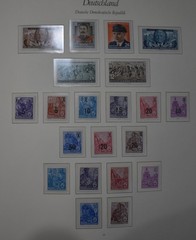 DDR COLLECTION 1949-1990 COMPLETE MNH IN 4 HINGELESS ALBUMS SEE DESCRIPTION