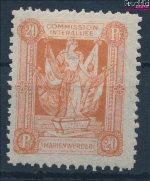 Kwidzyn 4y B with hinge 1920 Woman with Flags (10335710