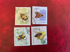 GERMANY BERLIN 1984 USED OR MNH BEE BEETLE BUTTERFLY BUMBLEBEE CUCKOO DRONE FLY