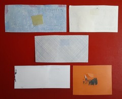 GERMANY Deutsche Bundespost 1965-1980’s Fancy Postmarks On Piece ATM Label 4261
