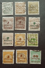 CLASSIC LOT INFLATION VF USED REICH GERMANY DEUTSCHLAND (K18)