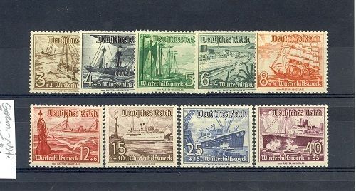 Germany Scott B107-B115 NH [ID#426586]