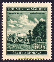 EBS Bohemia and Moravia 1941 – Prague Fair Michel 75-78 – MNH**
