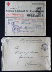 Germany Stamps Selection of 55 Feldpost Covers Red Cross Censor Etc