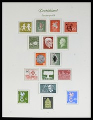 GERMANY 1948-1982 BRD BERLIN MNH MH Used in 3 BOREK Album Stamp Collection
