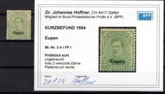 Eupen 3AI PFI ABART PLATTENBRUCH * MH BPP FINDING -,-EUR (AA2454