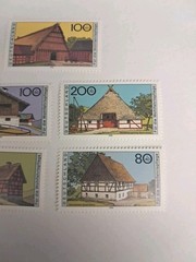 Germany 1995 Humanitarian Relief Funds. Farmhouses (1st series). MNH set.