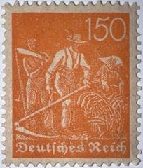 Travelstamps: 1922 Germany DR Deutsches Reich 150pf Stamp Scott #175 MNH OG