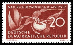 EBS East Germany DDR 1957 – Protect Nature Week – Michel 561-563 – MNH**