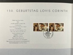GERMAN POST ART-EDITION 2008/25 LOVIS CORINTH ART KUNST PAINTING