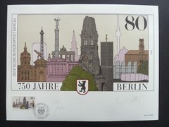 ART-EDITION 1987 BERLIN 776 SEHENSWÜRDIGKEITEN – Ltd. 1.000!!