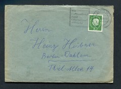 Germany – Berlin : Nice cover from 1959 – advertising cancel – used