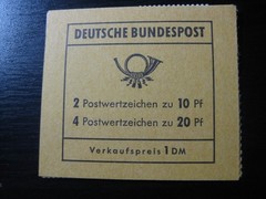 GERMANY Mi. #MH 13c scarce mint MNH stamp booklet! CV $7.20