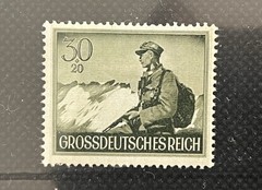 13 X 1944 German „Heroes Memorial Day“ Third Reich Briefmarken Deutschland