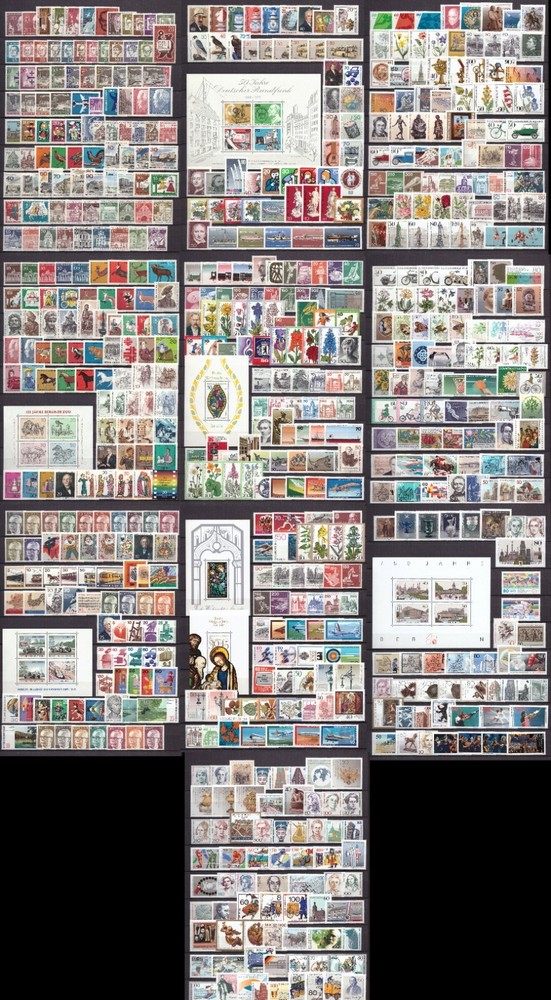 BERLIN COLLECTION 1960-1990 COMPLETE MNH VALUE $1650, see 10 pictures 1960-90