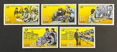 Travelstamps: Germany DDR Stamps Mi 2583-2587 – Education Mint MNH OG