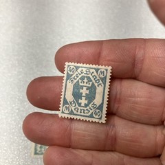 5 MHR Vintage RARE 1921-1925 Freie Stadt Danzig Stamps. Nice- $1 Ships- A DEAL!