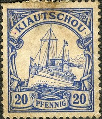 Kiauchau 1901 Kaiser’s Yacht Used (SC# 13)