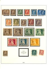 GERMANY- BAYERN-1911/1920 –157 ST. – MOST USED – F/VF