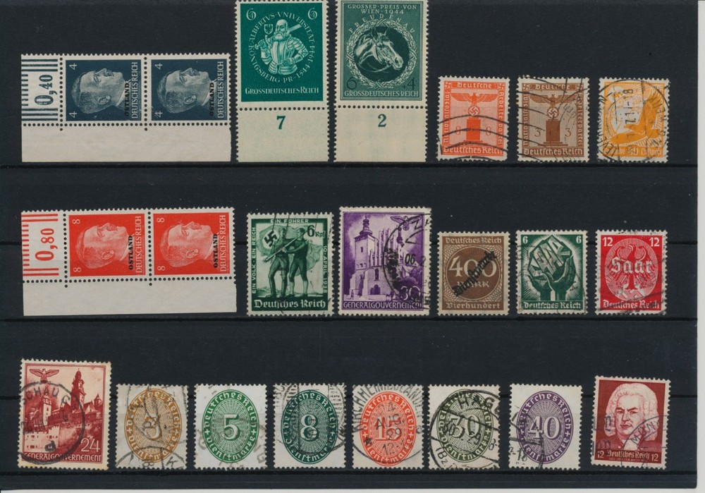 Germany, Deutsches Reich, Nazi, liquidation collection, stamps, Lot,used (BA 43)