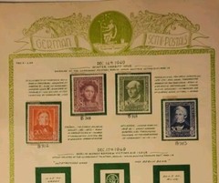 Scott #B310-B313 MNH 1947 German Stamps (Winter Charity Issue) Set