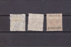 Wurttemberg Stamps 1875-1920, 1919-1923 (2 used, 1 unused H) Incl Overprint