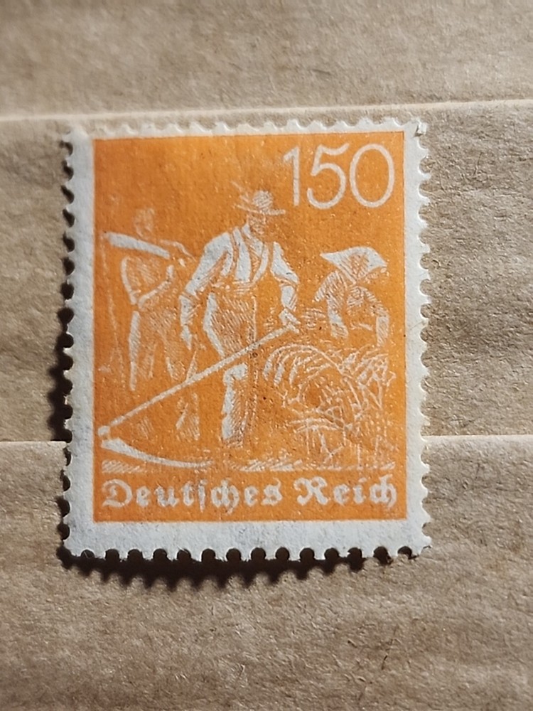Germany Stamp Deutsches Reich 150 Pfennig 1921 Unused – #E20