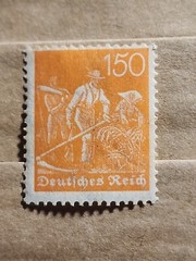 Germany Stamp Deutsches Reich 150 Pfennig 1921 Unused – #E20